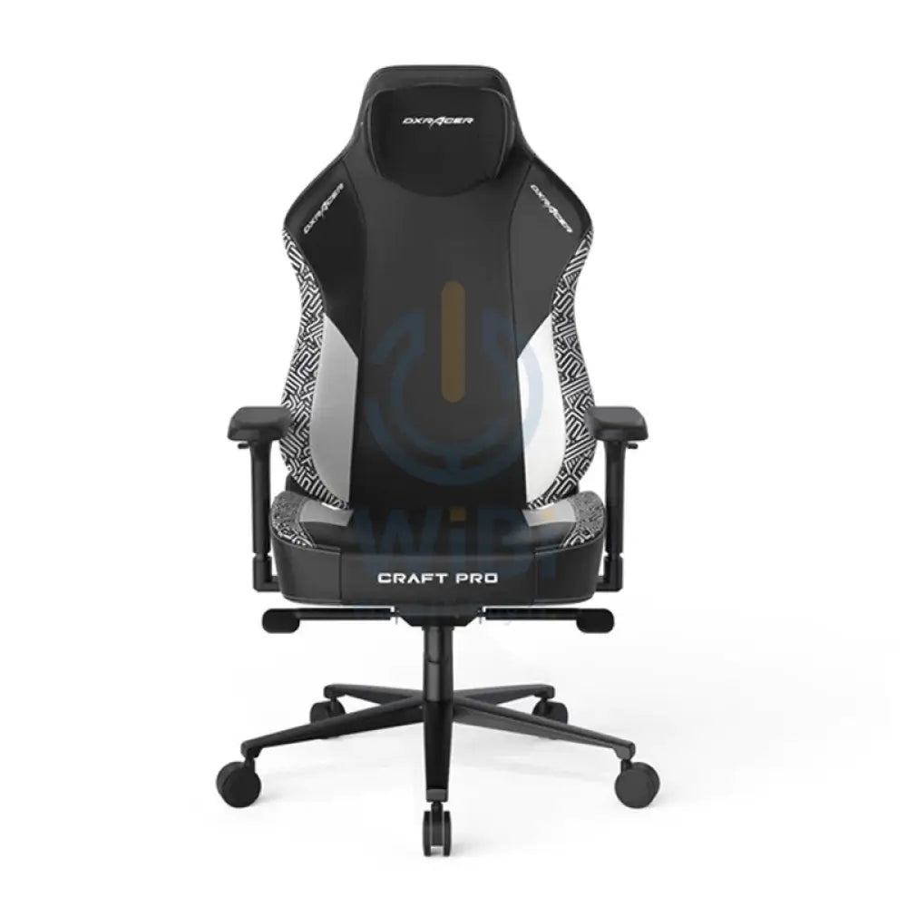 DXRacer Craft Pro Stripes 1 Gaming Chair - Black/White Accessories > Chairs > Gaming Zone > Offer Zone