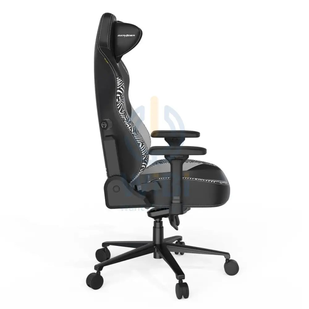 DXRacer Craft Pro Stripes 1 Gaming Chair - Black/White Accessories > Chairs > Gaming Zone > Offer Zone