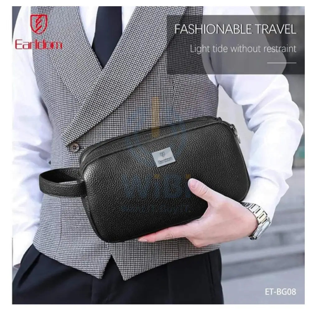 Earldom ET-BG08 Smart Anti-theft Fingerprint Lock Handbag - Black Accessories > Bag