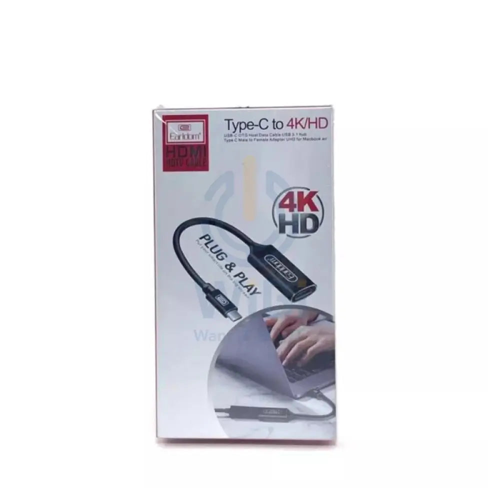 Earldom ET-W11 Type-C to HDMI 4K Cable Accessories > Cables & Converters > Cables