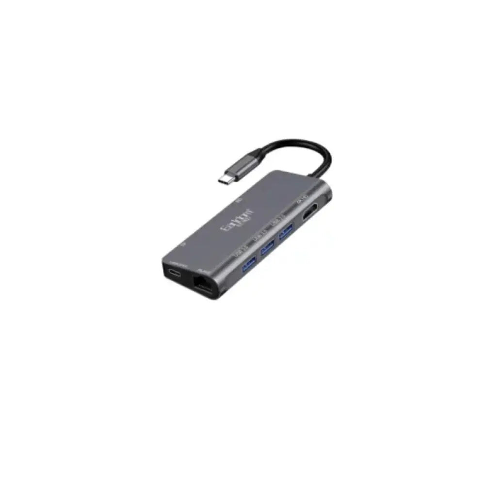 Earldom ET-W21 8 In 1 Type-C Multifunctional HUB Accessories > USB Hub