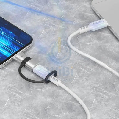 Earldom OT90L Type-C to Lightning OTG Adapter - Silver Accessories > Cables & Converters
