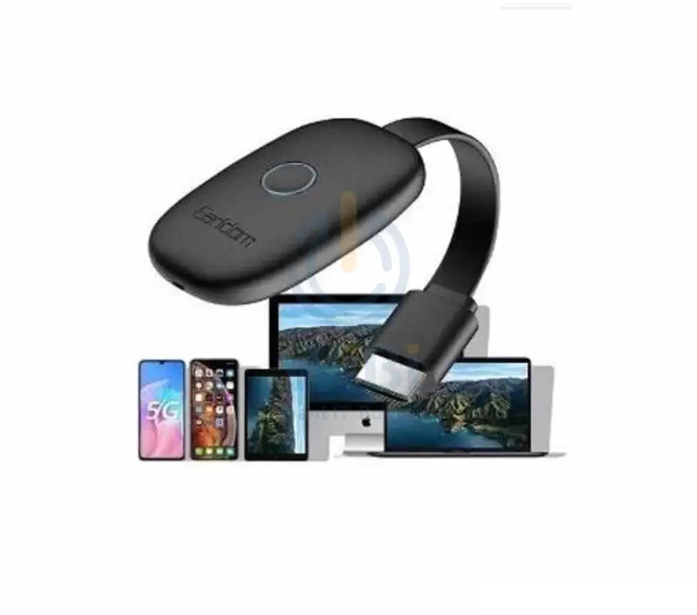 Earldom W3 + Wireless Display Dongle 4k – Black Accessories > Docking Station