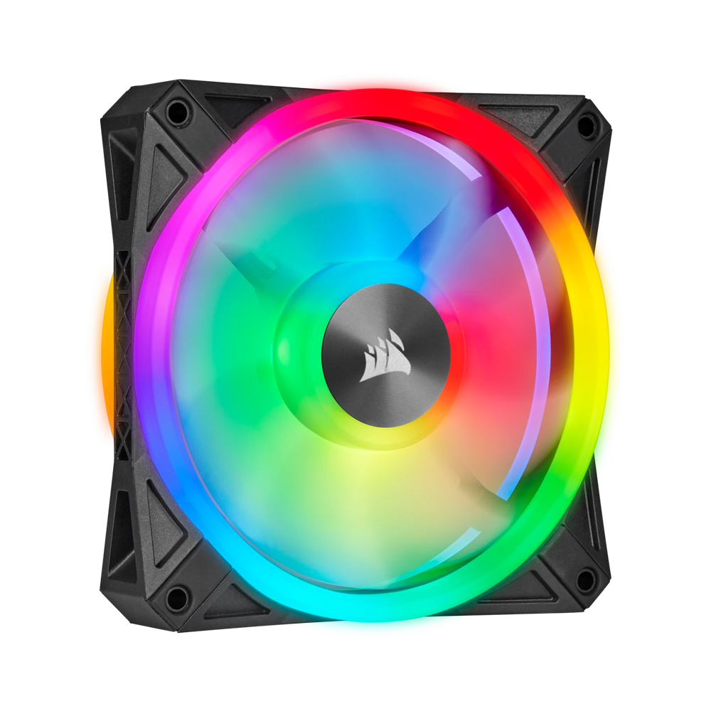 CORSAIR iCUE QL140 ARGB PWM Single Case Fan - Black