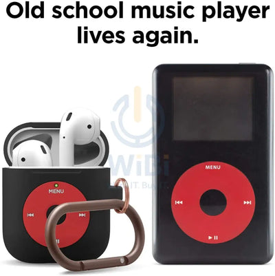 Elago AirPods 1 & 2 AW6 Hang Case (iPod) - Black Accessories > Mobiles & Tablets > Mobiles