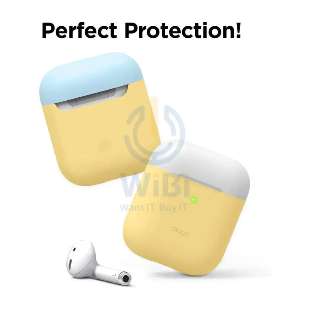 Elago AirPods 1&2 Duo Case - Yellow Accessories > Mobiles & Tablets