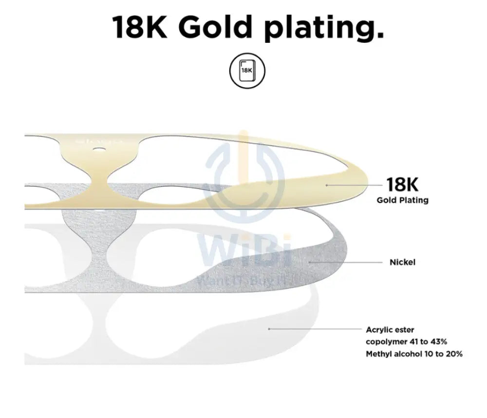 Elago AirPods 1 & 2 Dust Guard - 2 SET - Matt Gold Accessories > Mobiles & Tablets > Mobiles