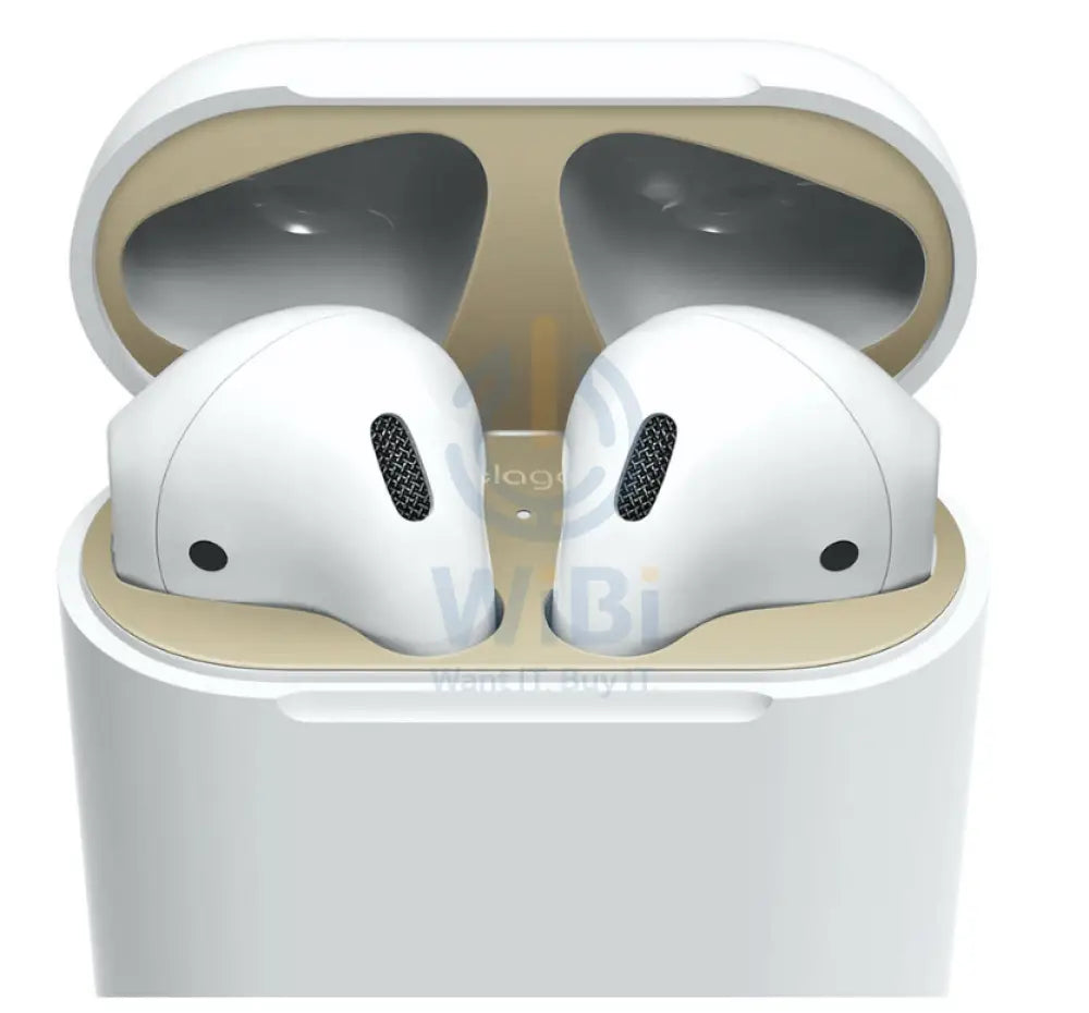 Elago AirPods 1 & 2 Dust Guard - 2 SET - Matt Gold Accessories > Mobiles & Tablets > Mobiles