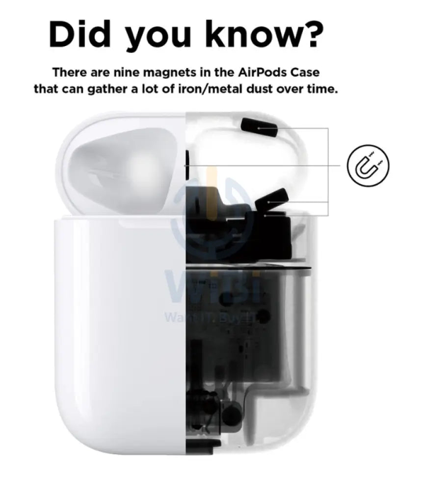 Elago AirPods 1 & 2 Dust Guard - 2 SET - Matt Gold Accessories > Mobiles & Tablets > Mobiles