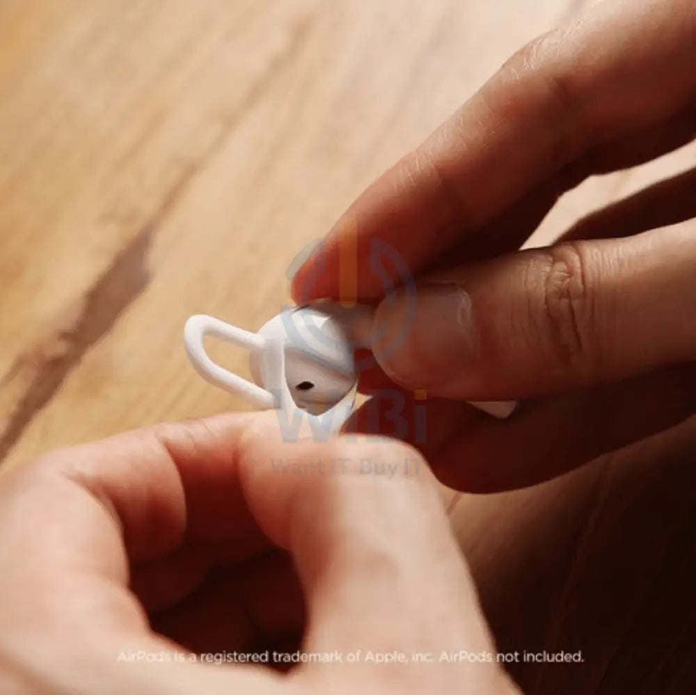 Elago AirPods 1 & 2 EarPad Hook (2 Pairs) - White Accessories > Mobiles & Tablets > Mobiles
