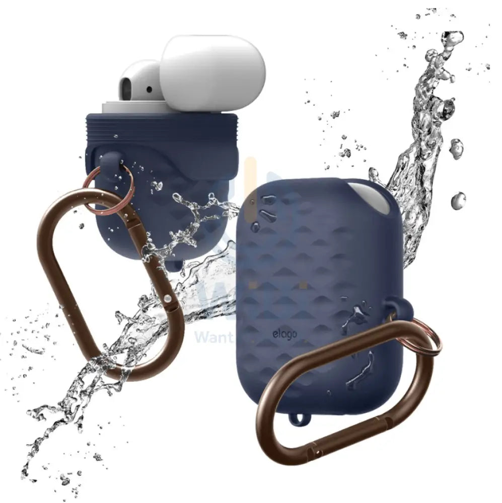 Elago AirPods 1 & 2 Waterproof Hang Active Case - Jean Indigo Accessories > Mobiles & Tablets > Mobiles