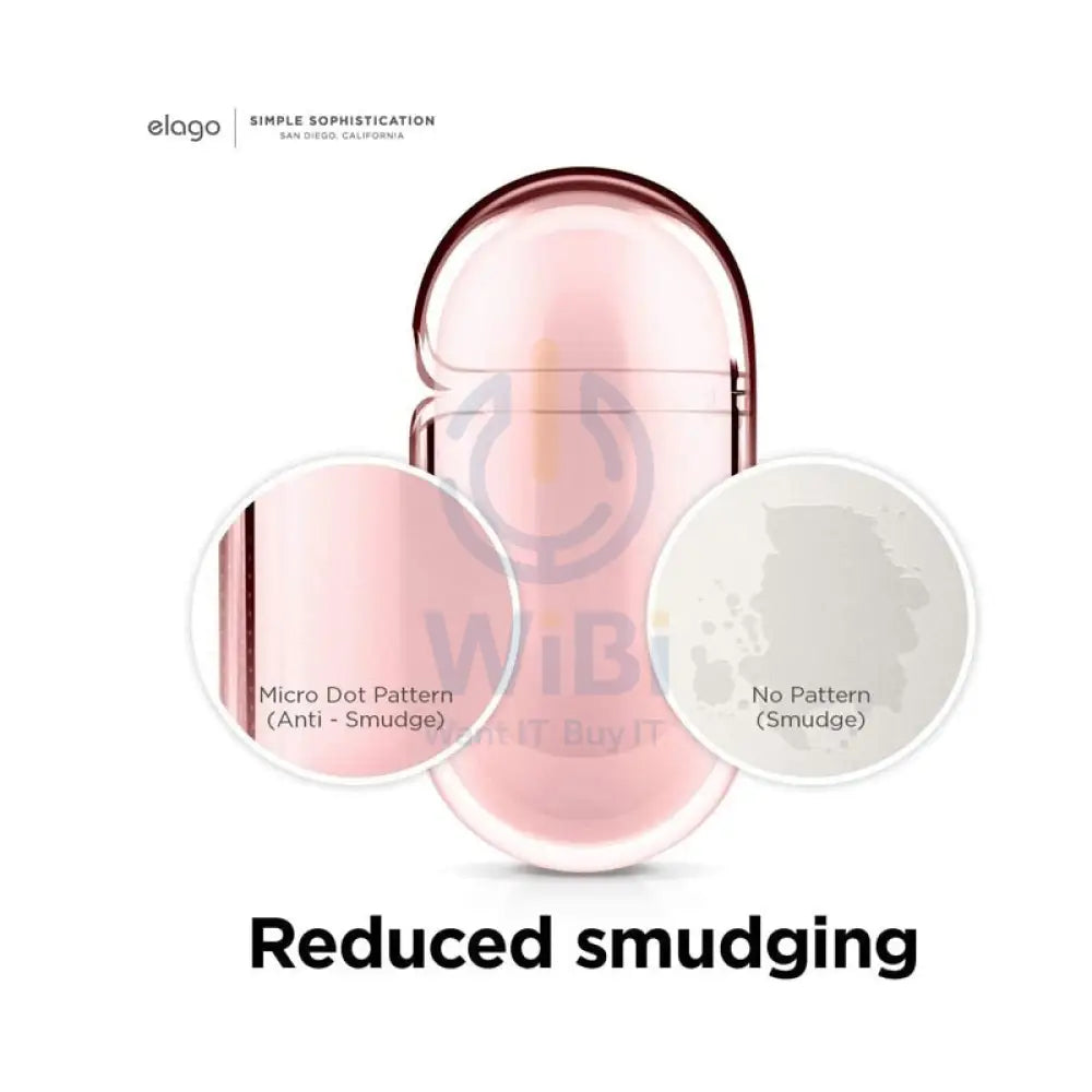 Elago AirPods 3 Clear Hang Case - Lovely pink