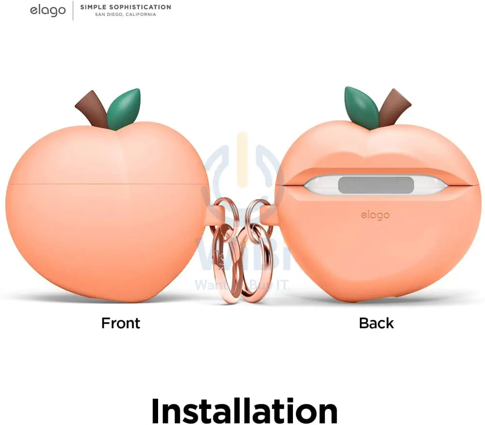 Elago AirPods 3 Peach Case - Peach Accessories > Mobiles & Tablets > Tablets