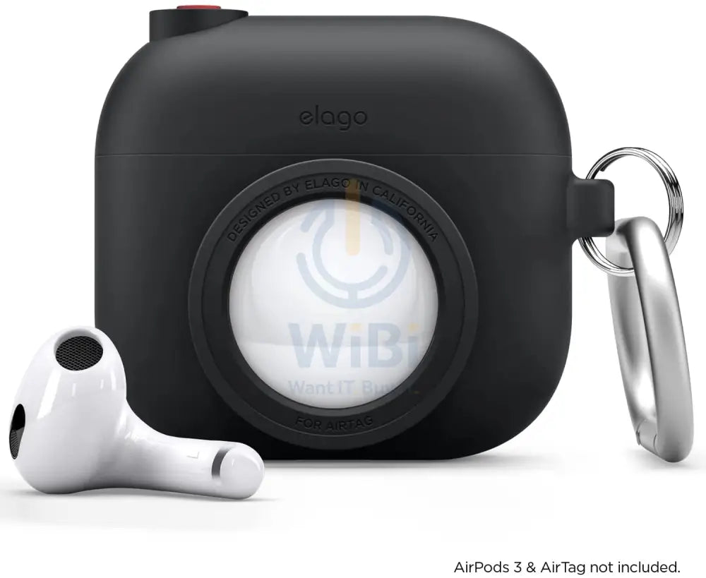 Elago AirPods 3 SnapShot Case - Black Accessories > Mobiles & Tablets