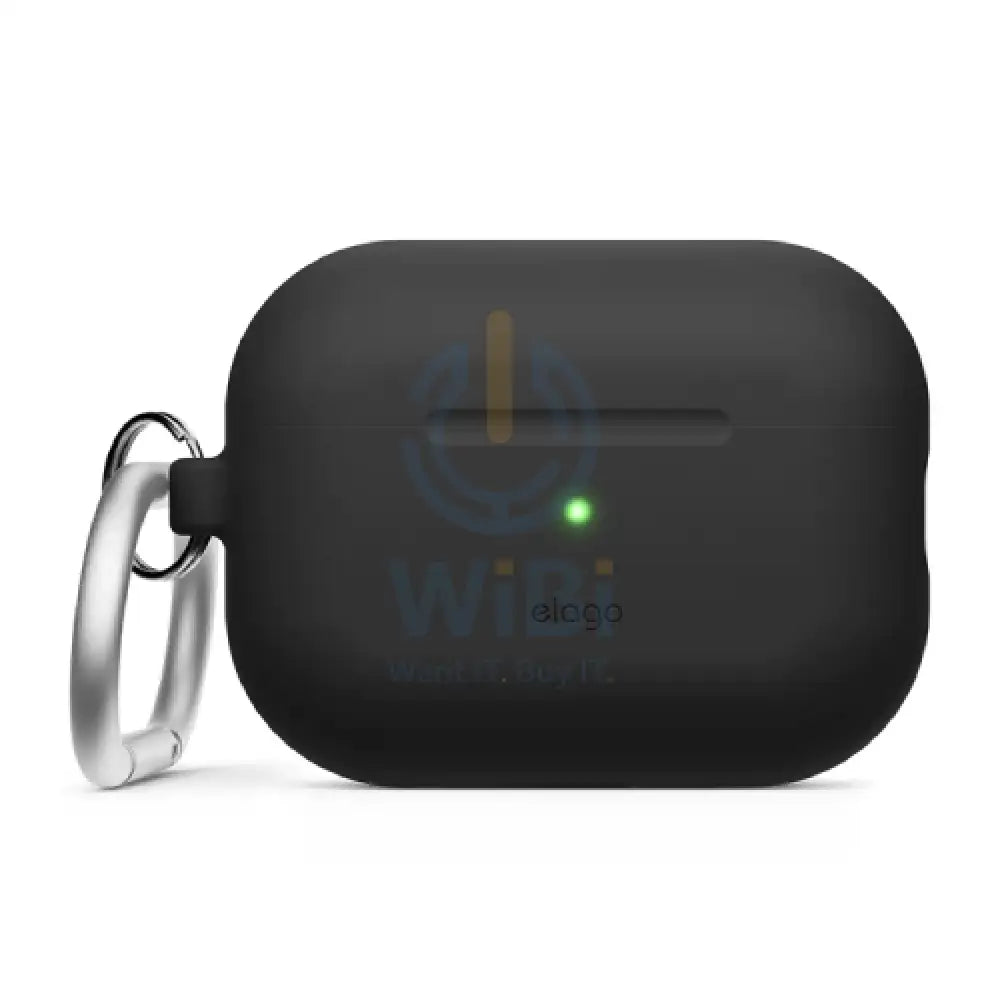 Elago AirPods Pro 1&2 Silicone Hang Case - Black Accessories > Mobiles & Tablets