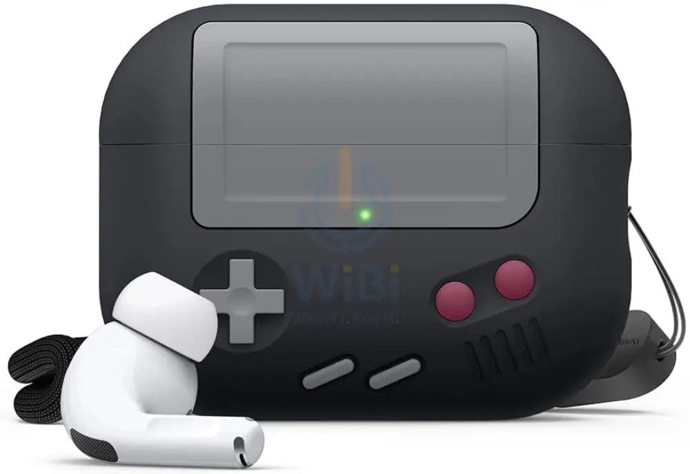 Elago AirPods Pro 2 AW5 Case with Round Straps - Black Accessories > Mobiles & Tablets
