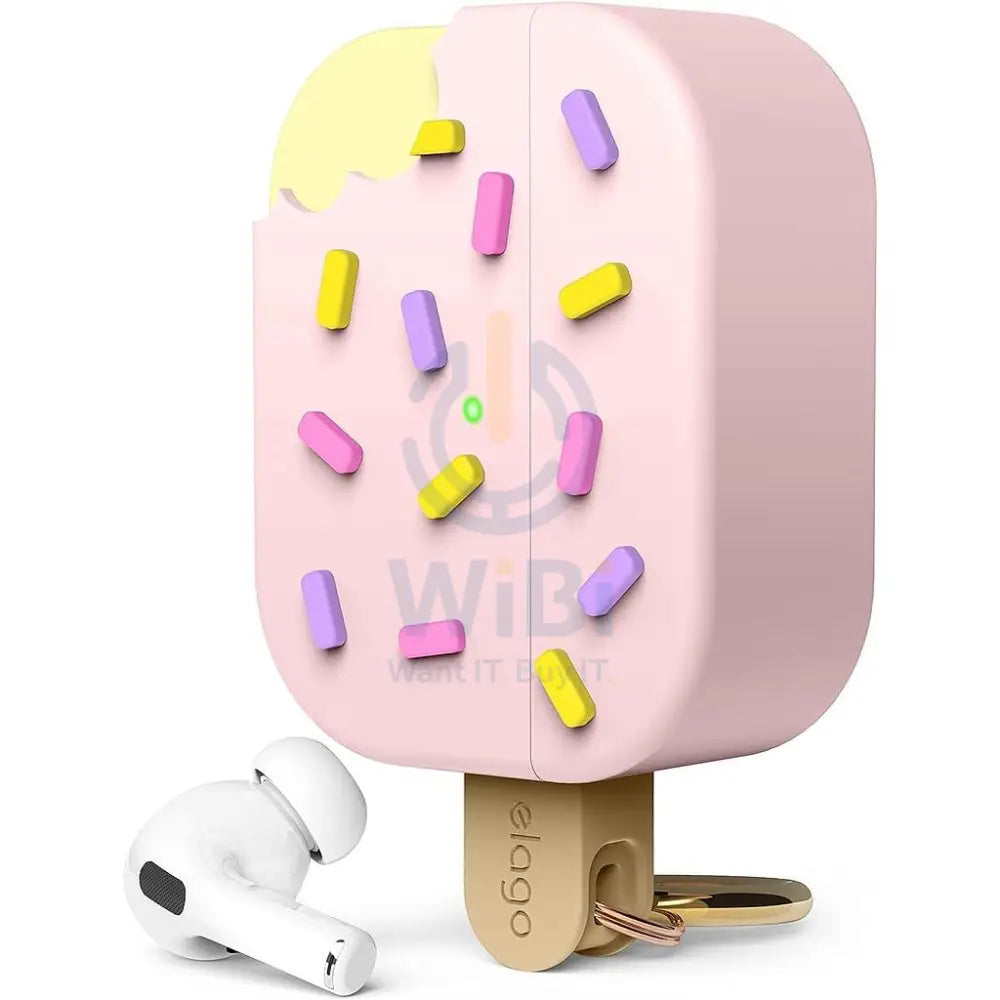 Elago AirPods Pro 2 Ice Cream Case - Lovely pink Accessories > Mobiles & Tablets