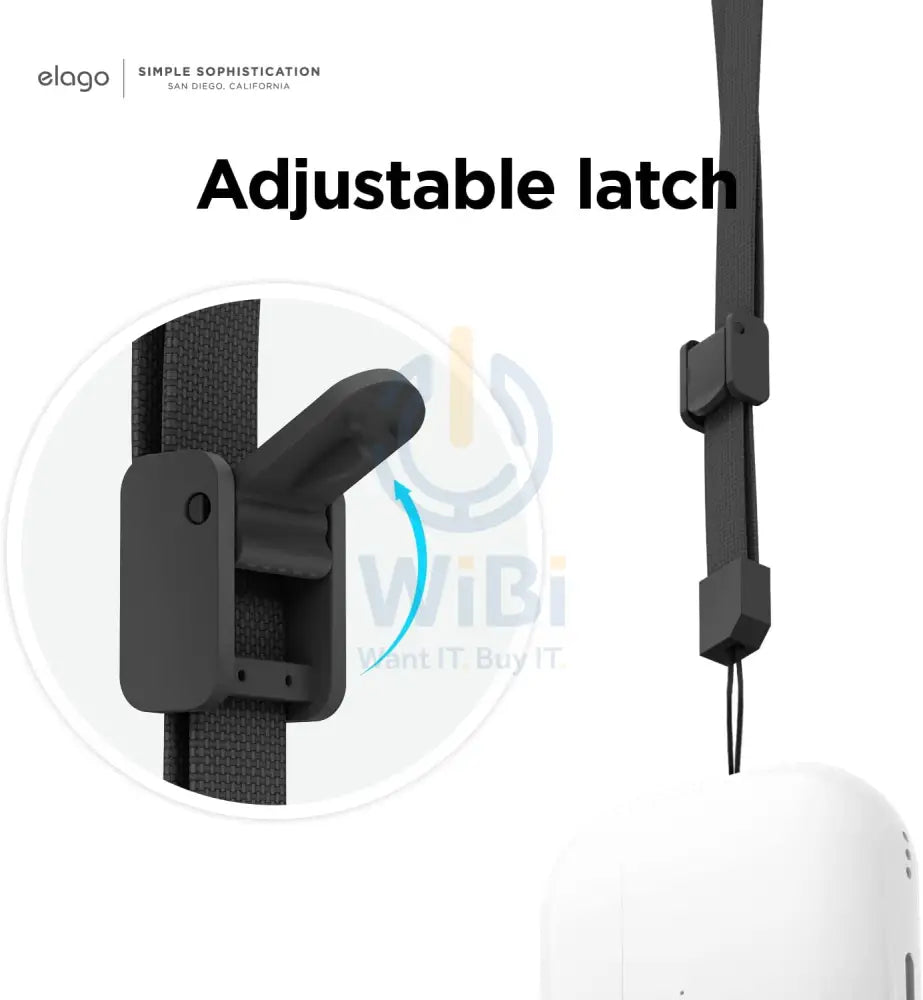 Elago AirPods Pro 2 Silicone Originial Hang Case - Jean Indigo Accessories > Mobiles & Tablets