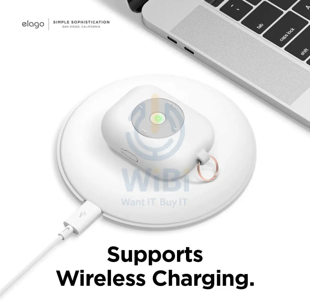 Elago AirPods Pro AW6 Hang Case (iPod) - White Accessories > Audio > Headphones