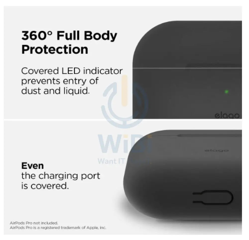 Elago AirPods Pro Original Hang Case - Dark Gray Accessories > Audio > Headphones