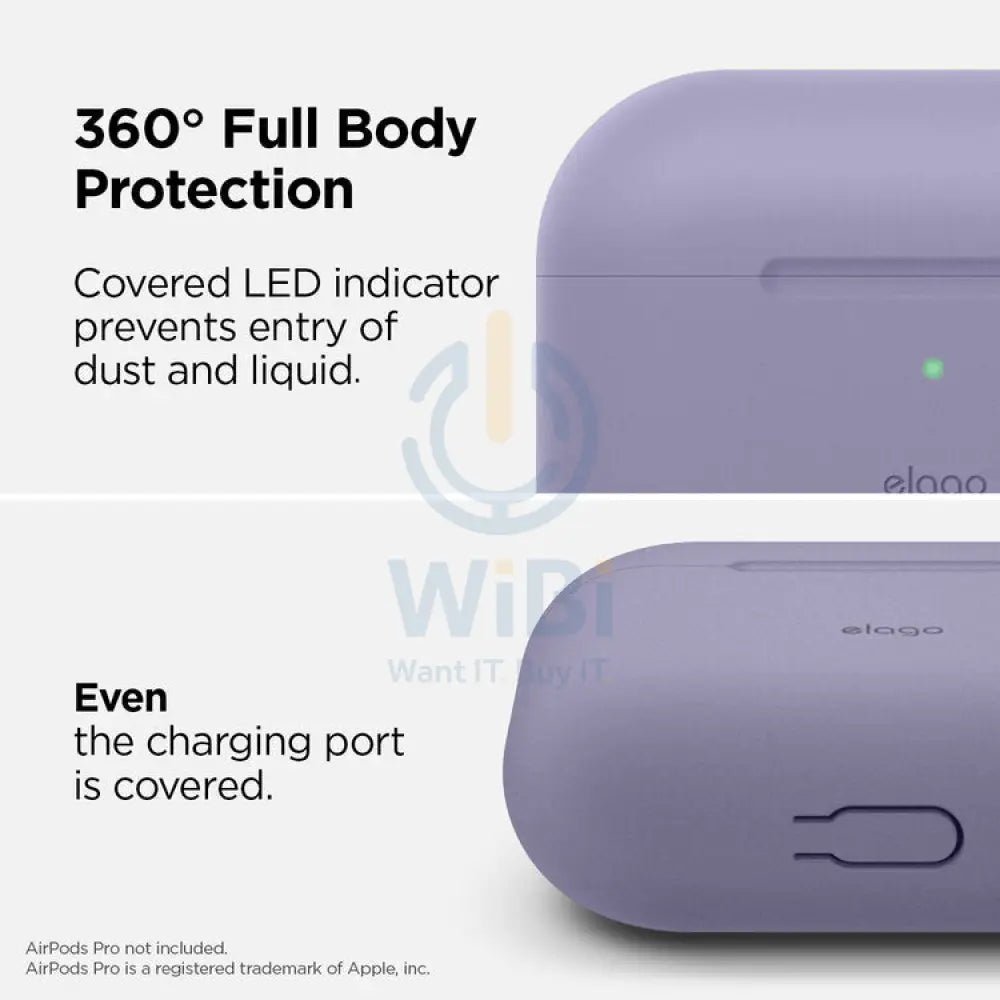 Elago AirPods Pro Original Hang Case - Lavender Accessories > Mobiles & Tablets > Mobiles