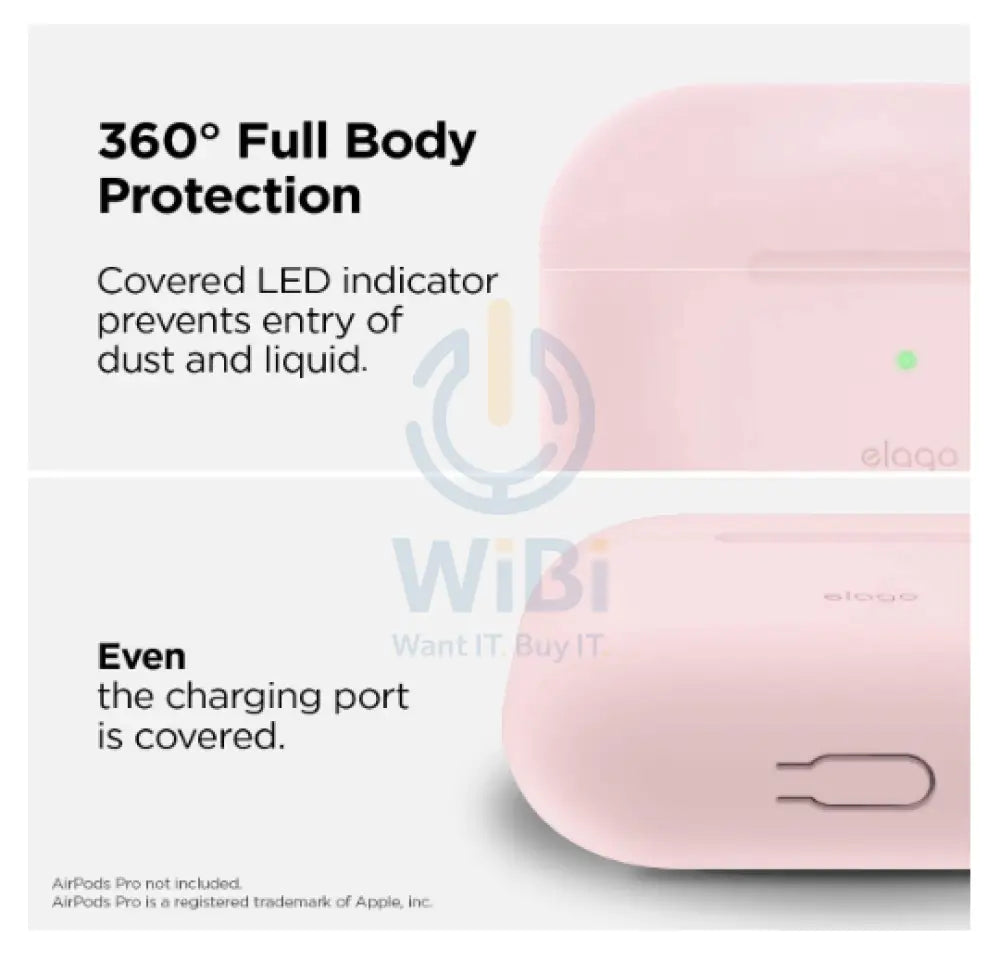 Elago AirPods Pro Original Hang Case - Lovely pink Accessories > Mobiles & Tablets > Mobiles
