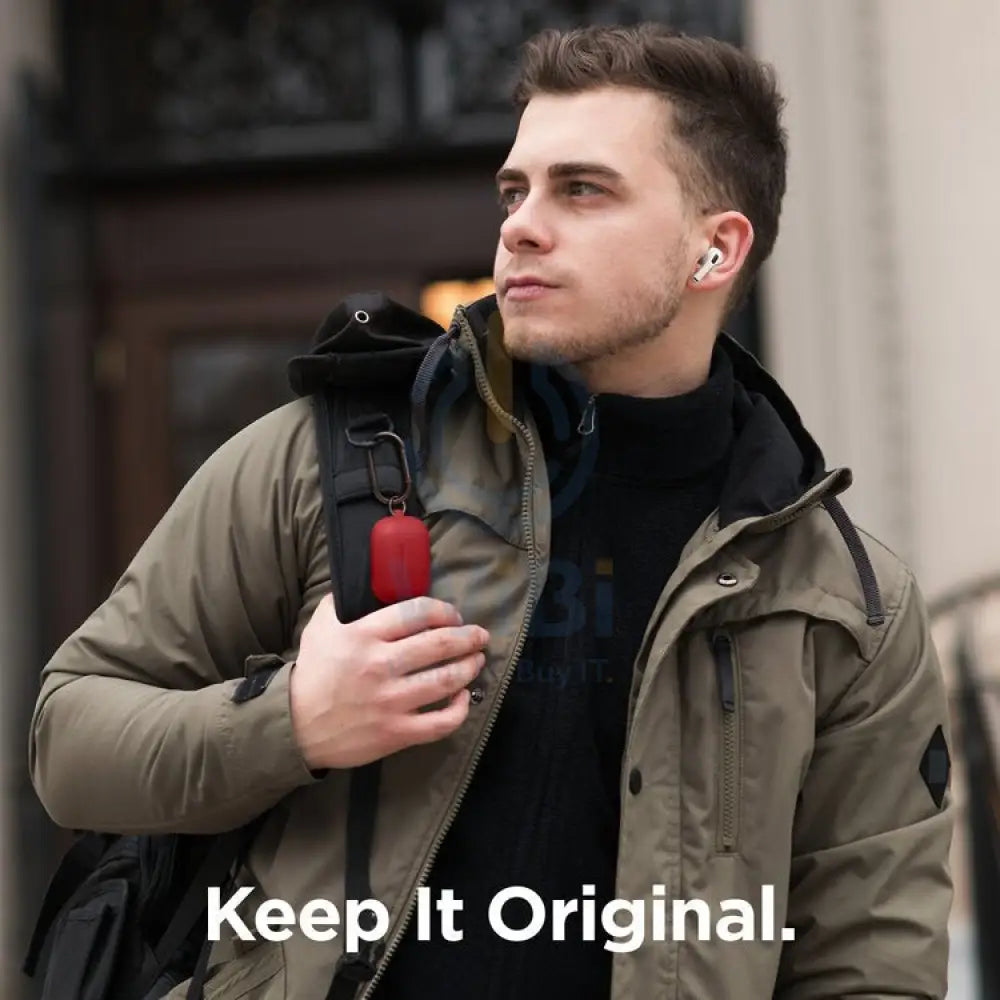 إلاجو ايربودز برو Original Hang حافظة - أحمر اكسسوارات > هواتف تابلت > هواتف