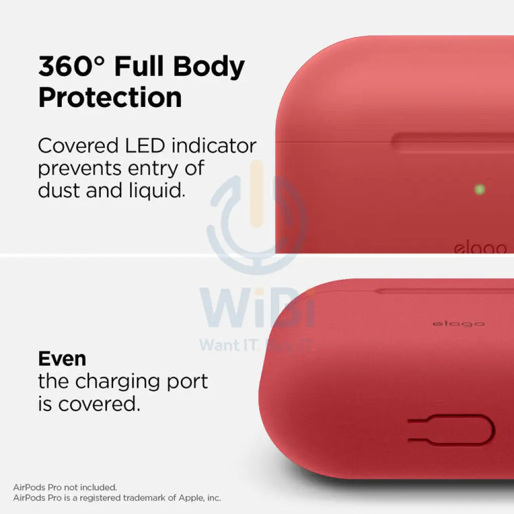 Elago AirPods Pro Original Hang Case - Red Accessories > Mobiles & Tablets > Mobiles
