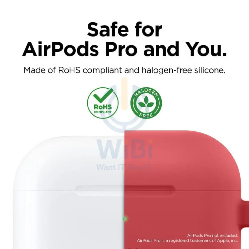 Elago AirPods Pro Original Hang Case - Red Accessories > Mobiles & Tablets > Mobiles