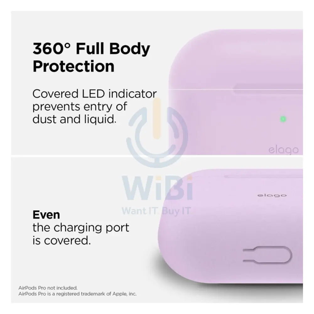 Elago AirPods Pro Slim Hang Case - Lavender