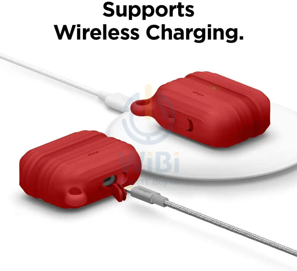 Elago AirPods Pro Waterproof Hang Case - Red Accessories > Mobiles & Tablets
