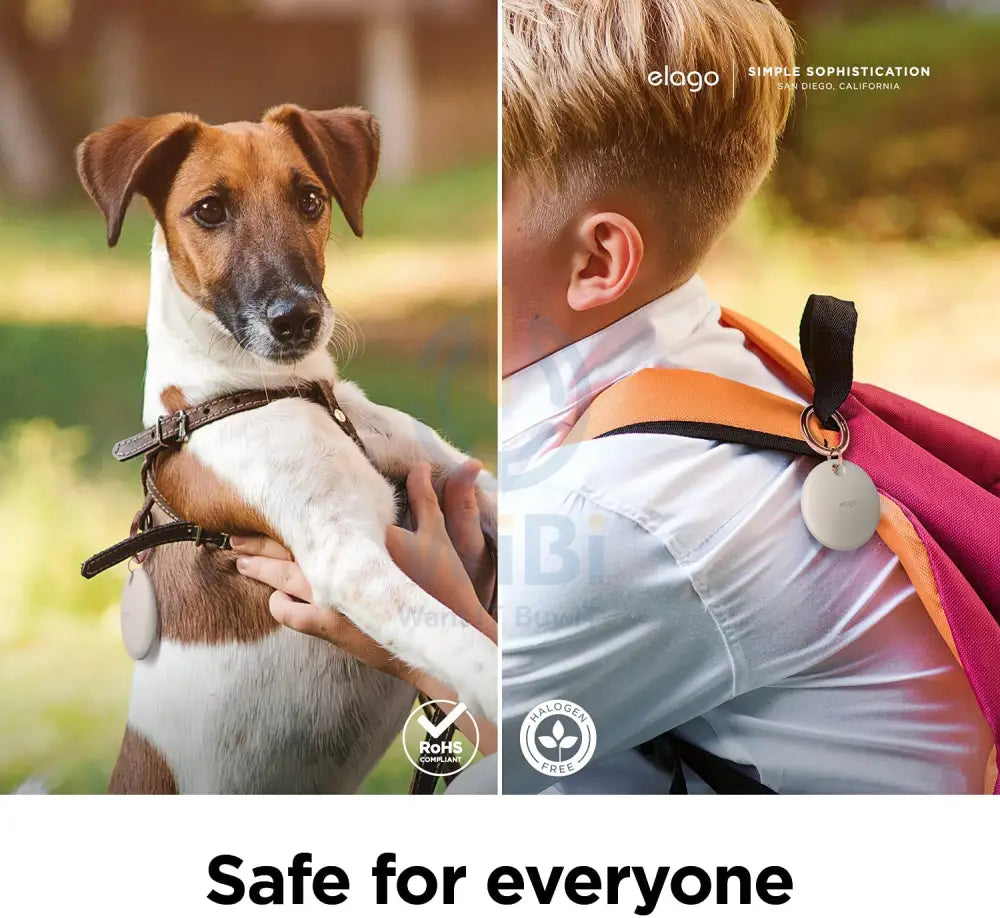 Elago AirTag Basic Case - Stone Accessories > Mobiles & Tablets