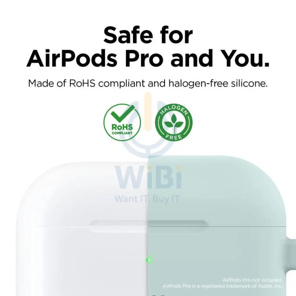 Elago Apple Airpods Pro Original Hang Case - Baby Mint Accessories > Mobiles & Tablets