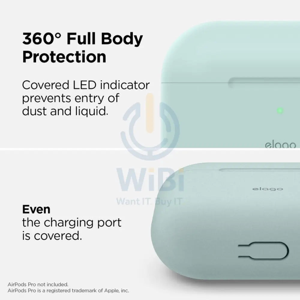 Elago Apple Airpods Pro Original Hang Case - Baby Mint Accessories > Mobiles & Tablets