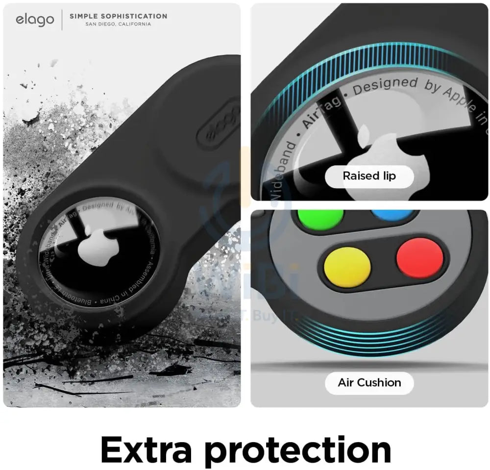 Elago Apple AirTag W5 Case - Black Accessories > Mobiles & Tablets