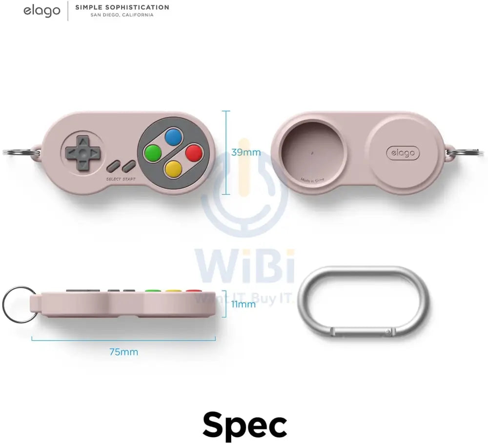 Elago Apple AirTag W5 Case - Sand Pink Accessories > Mobiles & Tablets