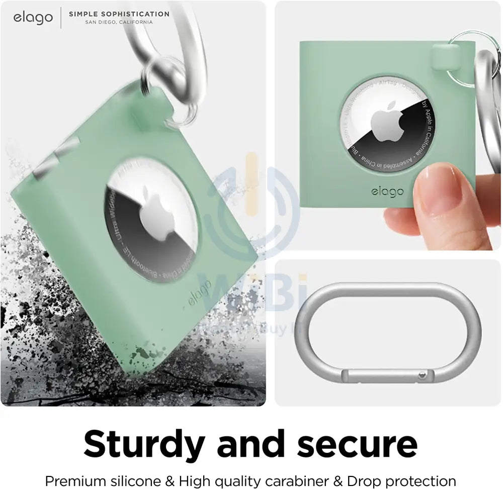 Elago Apple Airtag W7 Case - Mint Accessories > Mobiles & Tablets