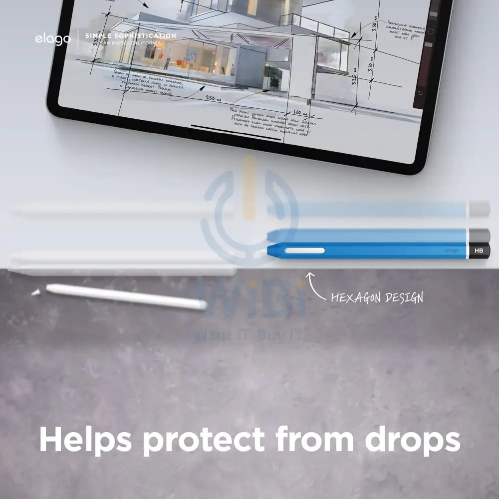 Elago Apple Pencil 2nd Gen Classic Case – Blue Accessories > Mobiles & Tablets