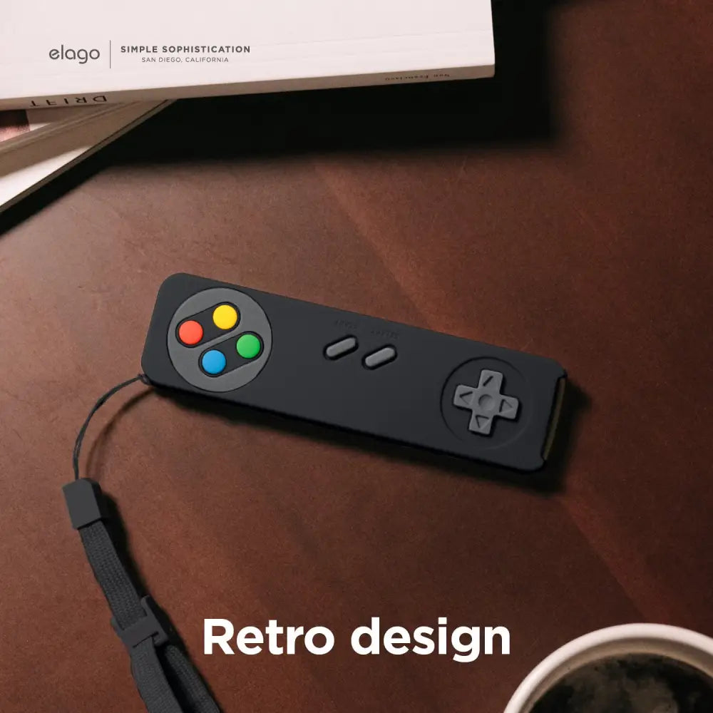 Elago Apple TV Siri Remote R4 2021 Case - Black Accessories > Mobiles & Tablets > Mobiles > Screen Protectors & Covers