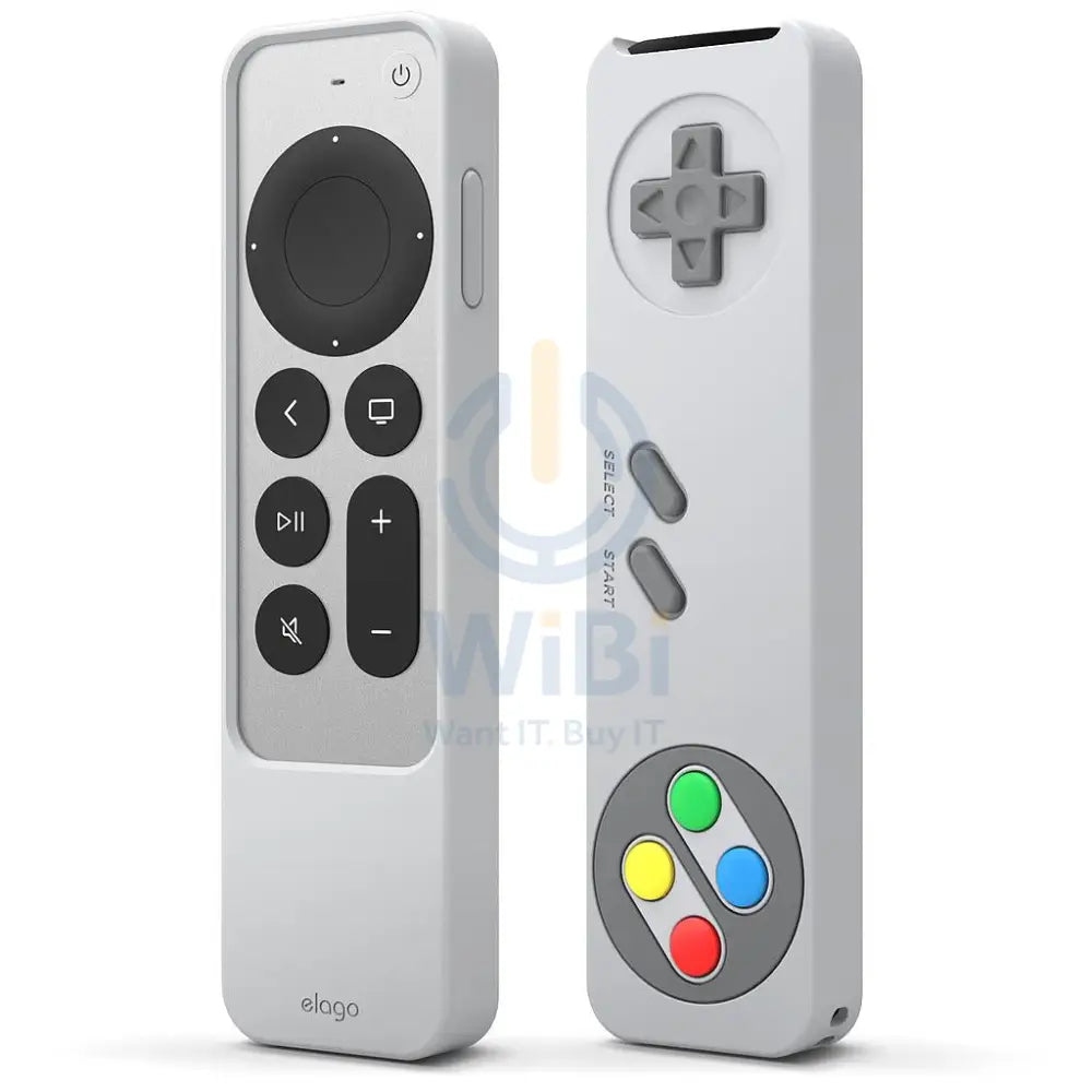 Elago Apple TV Siri Remote R4 2021 Case - Light Gray Accessories > Mobiles & Tablets > Mobiles > Screen Protectors &