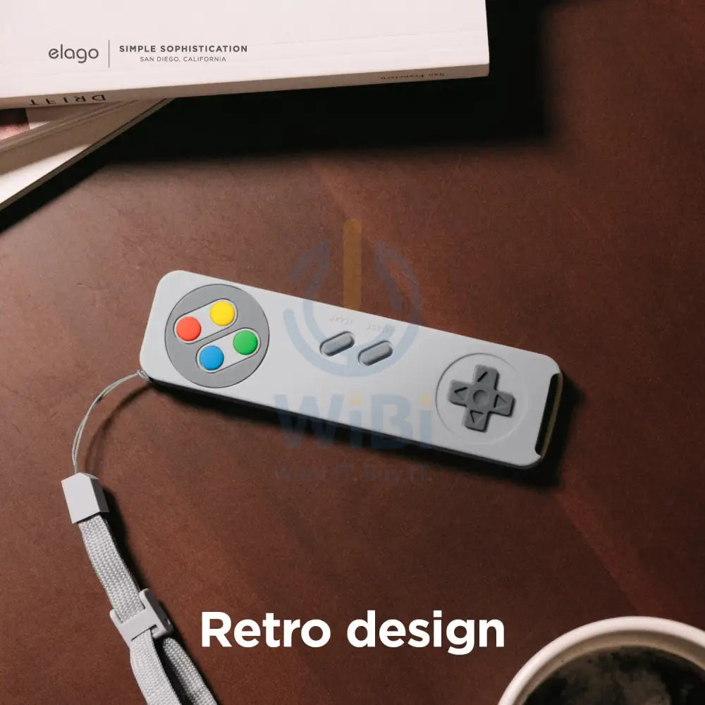Elago Apple TV Siri Remote R4 2021 Case - Light Gray Accessories > Mobiles & Tablets > Mobiles > Screen Protectors &