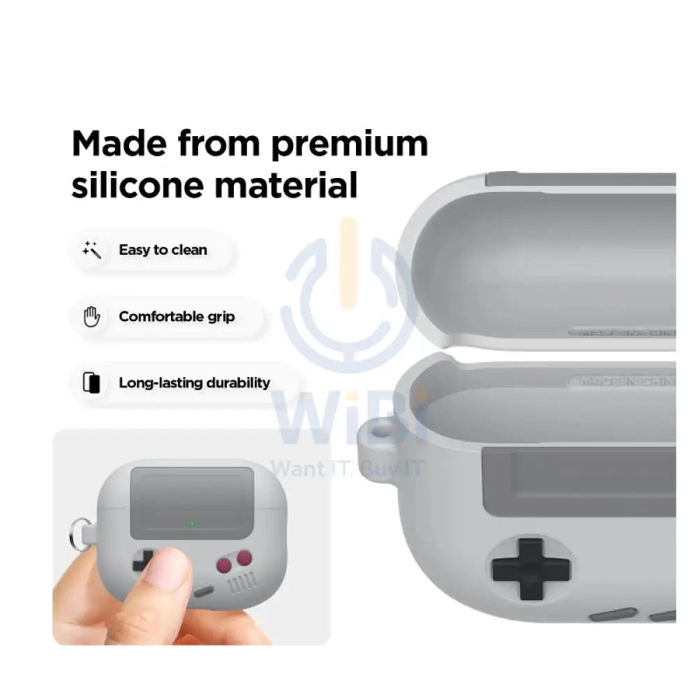 Elago AW5 Case For Apple AirPods Pro 3 - Light Gray Accessories > Headphones > Covers & Cases