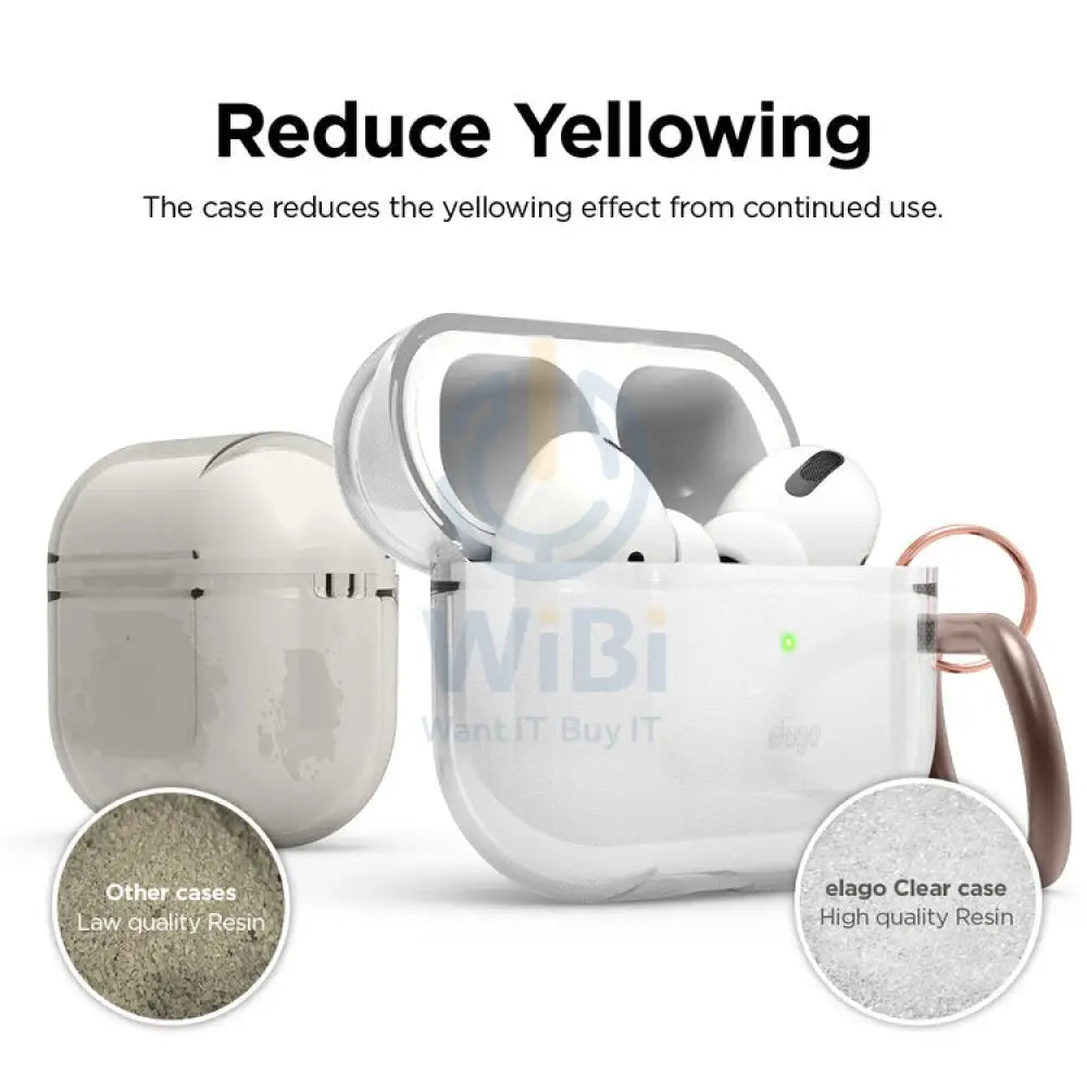 Elago Clear Case - Apple AirPods Pro / Clear Accessories > Mobiles & Tablets