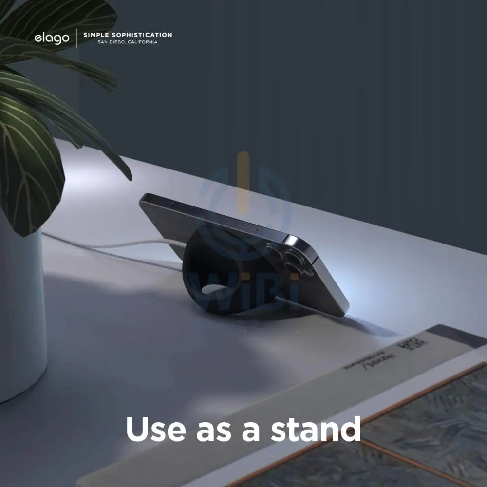Elago Grip Stand for Magsafe - Black Accessories > Mobiles & Tablets > Mobiles > Mobile Holder / Stands