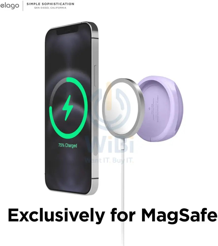 Elago Grip Stand for Magsafe - Lavender Accessories > Mobiles & Tablets > Mobiles > Mobile Holder / Stands