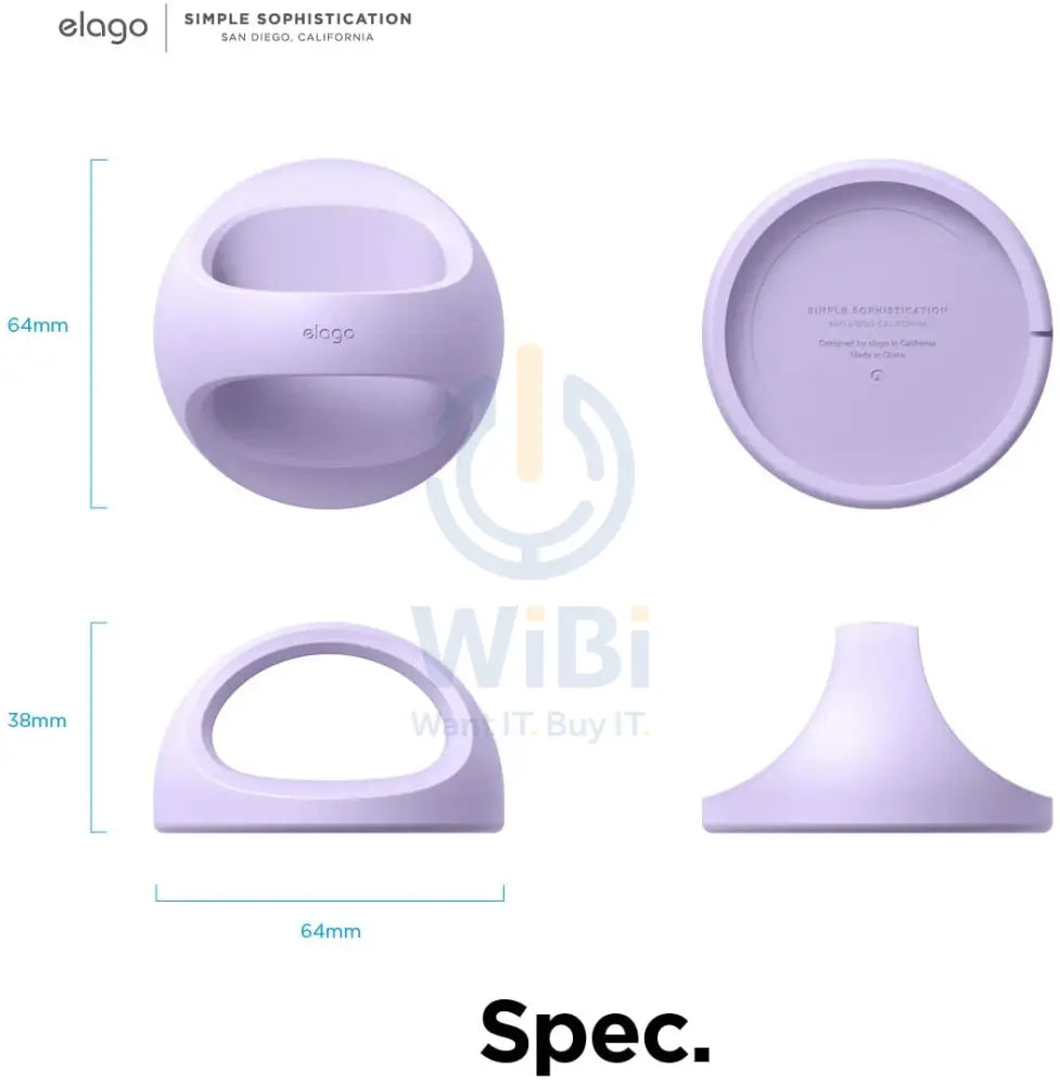 Elago Grip Stand for Magsafe - Lavender Accessories > Mobiles & Tablets > Mobiles > Mobile Holder / Stands