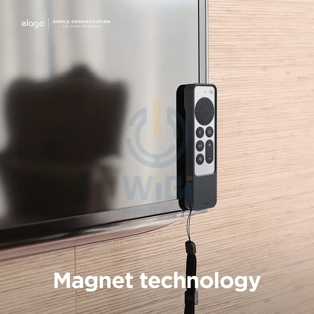Elago Intelli Case - Apple TV Remote R1 (2021) / Black Accessories > Mobiles & Tablets > Mobiles > Screen Protectors &