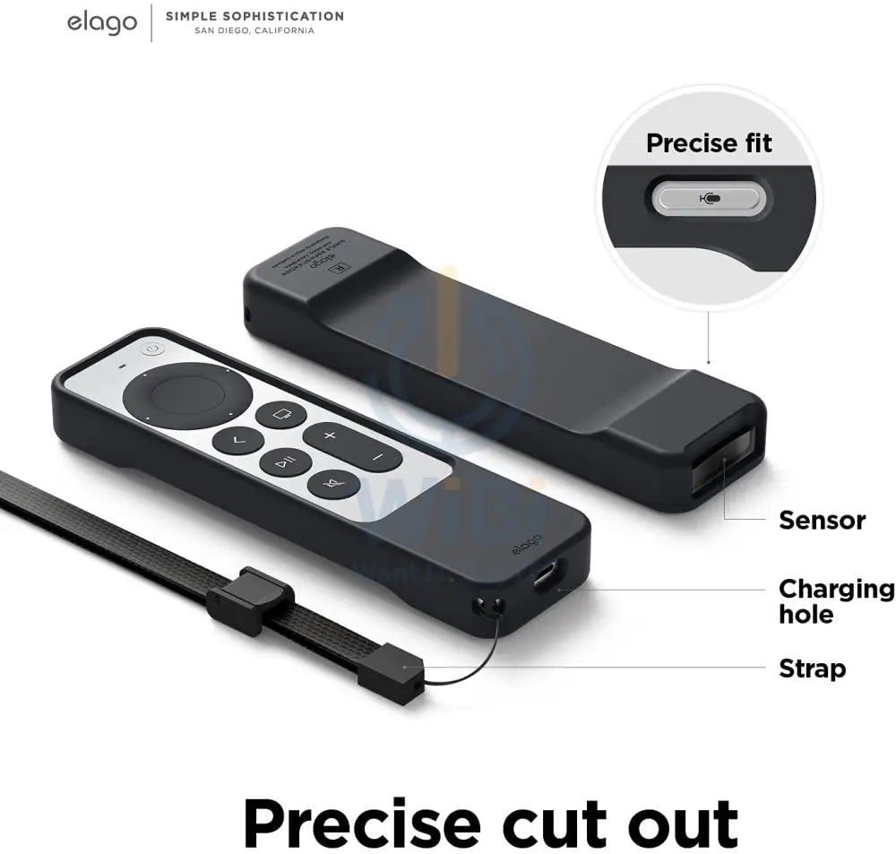 Elago Intelli Case - Apple TV Remote R1 (2021) / Black Accessories > Mobiles & Tablets > Mobiles > Screen Protectors &