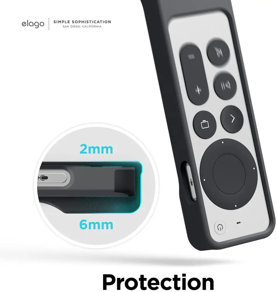 Elago Intelli Case - Apple TV Remote R1 (2021) / Black Accessories > Mobiles & Tablets > Mobiles > Screen Protectors &