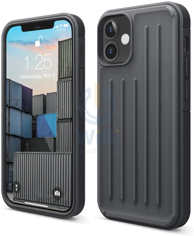 Elago iPhone 12 mini Armor Case - Black Accessories > Mobiles & Tablets > Mobiles > Screen Protectors & Covers